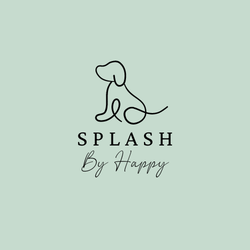 Logo carre Splash by happy sur fond vert