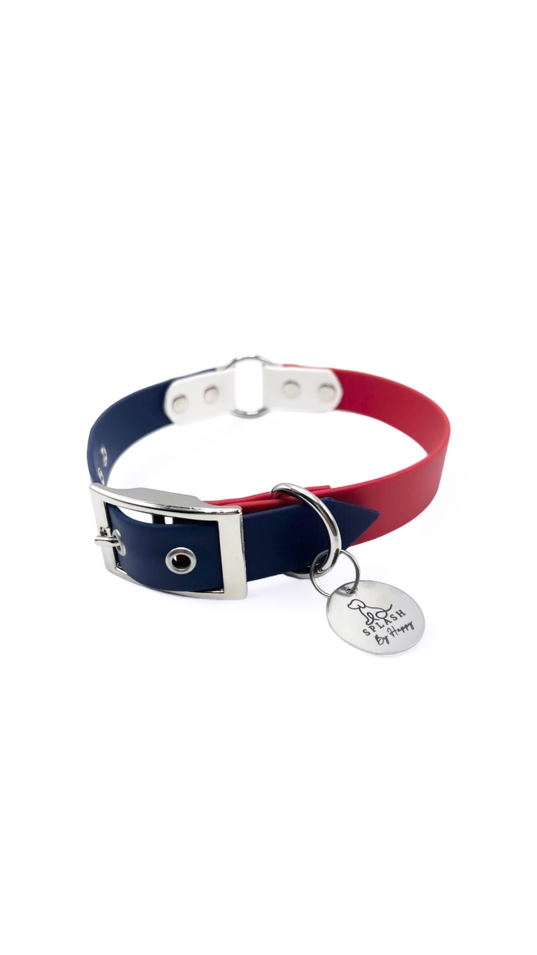 🇫🇷 Accessoires pour Chiens en Biothane Bleu Blanc Rouge : Soutenez l’Équipe Française aux Jeux Olympiques et à la Coupe d'Euro ! 🇫🇷