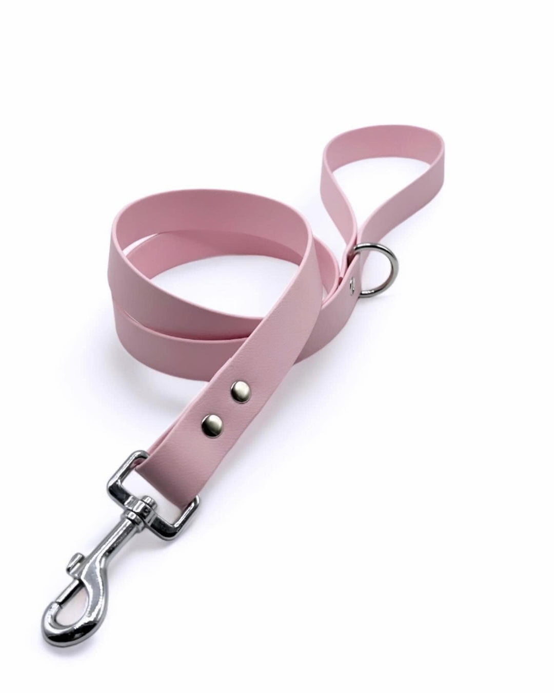 laisse biothane ville rose pastel chien